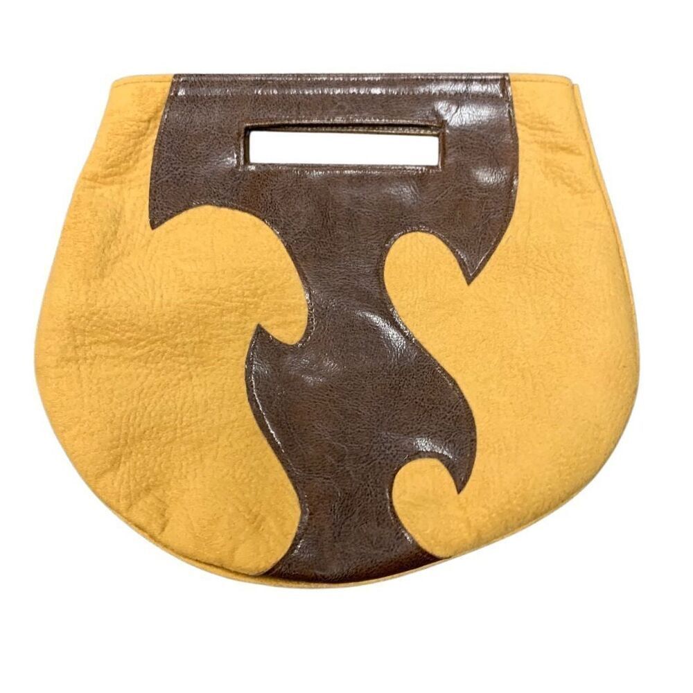 Vintage Leather Clutch Bag
